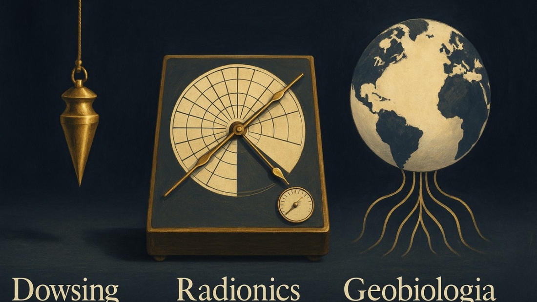 Radiestesia, Radiônica e Geobiologia: qual a diferença?